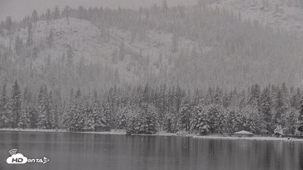 Donner Lake and Village Live Webcam - Apr 12, 2026, 8:39am PDT