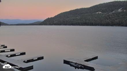 Donner Lake and Village Live Webcam - Sep 16, 2026, 7:09pm PDT