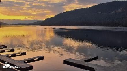 Donner Lake and Village Live Webcam - Sep 21, 2026, 6:30am PDT