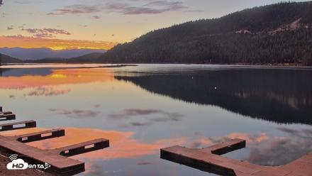 Donner Lake and Village Live Webcam - Oct 5, 2026, 6:55am PDT
