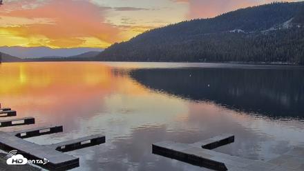 Donner Lake and Village Live Webcam - Sep 21, 2026, 6:51am PDT