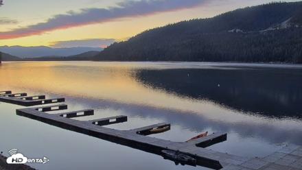 Donner Lake and Village Live Webcam - Sep 15, 2026, 6:33am PDT