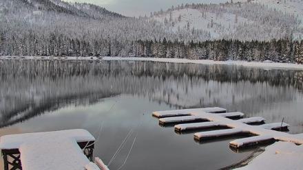 Donner Lake and Village Live Webcam - Jan 6, 2026, 7:30am PST