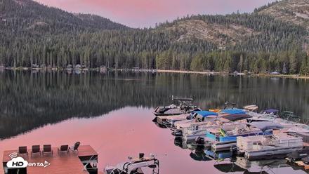 Donner Lake and Village Live Webcam - Aug 17, 2026, 6:10am PDT