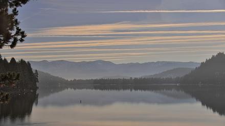 Donner Lake and Village Live Webcam - Mar 9, 2026, 8:55am PDT