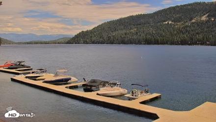 Donner Lake and Village Live Webcam - Aug 17, 2026, 1:34pm PDT