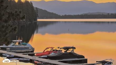 Donner Lake and Village Live Webcam - Aug 12, 2026, 6:09am PDT