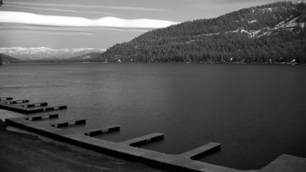 Donner Lake and Village Live Webcam - Mar 9, 2026, 7:38pm PDT