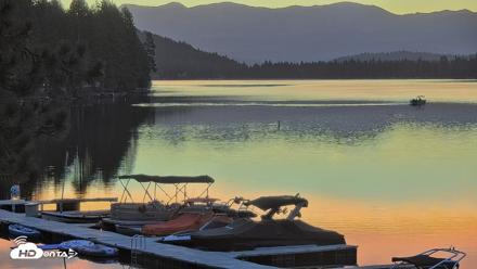 Donner Lake and Village Live Webcam - Aug 25, 2026, 6:15am PDT