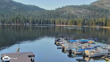 Donner Lake and Village Live Webcam - Sep 12, 2026, 7:25am PDT