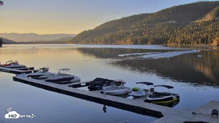 Donner Lake and Village Live Webcam - Jul 24, 2026, 6:23am PDT