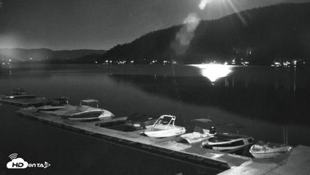 Donner Lake and Village Live Webcam - Jul 30, 2026, 10:27pm PDT