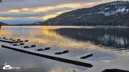 Donner Lake and Village Live Webcam - Apr 16, 2026, 6:34am PDT