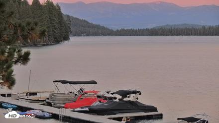 Donner Lake and Village Live Webcam - Aug 25, 2026, 7:46pm PDT