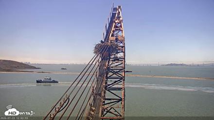 San Francisco Bay Osprey Nest Live Webcam - Jul 23, 2026, 12:03pm PDT
