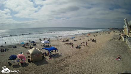 17th St. Del Mar Beach - 4K NW View Live Cam - May 10, 2026, 4:14pm PDT