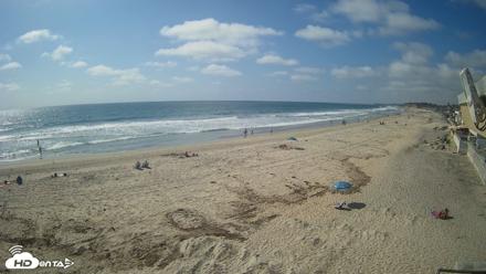 17th St. Del Mar Beach - 4K NW View Live Cam - May 15, 2026, 4:02pm PDT