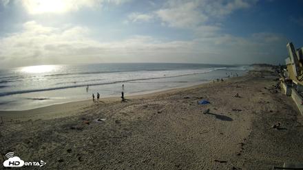17th St. Del Mar Beach - 4K NW View Live Cam - May 21, 2026, 6:07pm PDT