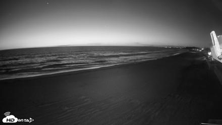 17th St. Del Mar Beach - 4K NW View Live Cam - May 13, 2026, 8:29pm PDT