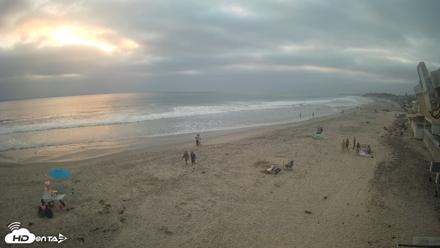 17th St. Del Mar Beach - 4K NW View Live Cam - Jun 4, 2026, 7:40pm PDT