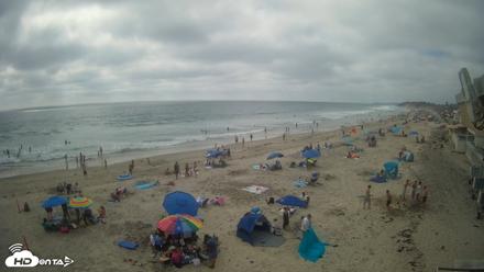 17th St. Del Mar Beach - 4K NW View Live Cam - Jun 14, 2026, 4:25pm PDT