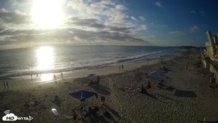 17th St. Del Mar Beach - 4K NW View Live Cam - Jun 26, 2026, 6:39pm PDT