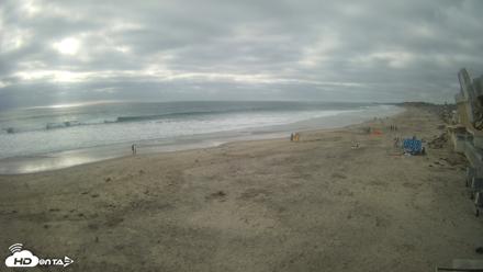 17th St. Del Mar Beach - 4K NW View Live Cam - Jun 17, 2026, 5:36pm PDT