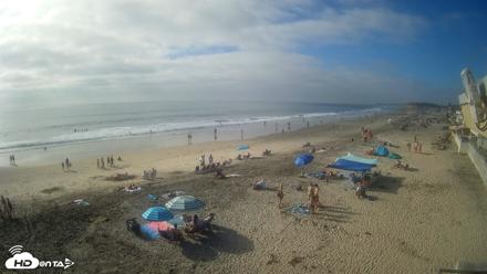 17th St. Del Mar Beach - 4K NW View Live Cam - Sep 12, 2026, 4:38pm PDT