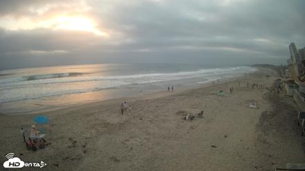 17th St. Del Mar Beach - 4K NW View Live Cam - Jun 4, 2026, 7:43pm PDT