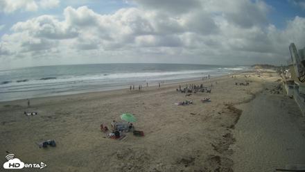 17th St. Del Mar Beach - 4K NW View Live Cam - May 16, 2026, 3:37pm PDT