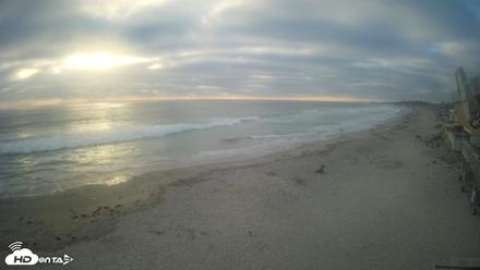 17th St. Del Mar Beach - 4K NW View Live Cam - Jun 24, 2026, 7:08pm PDT