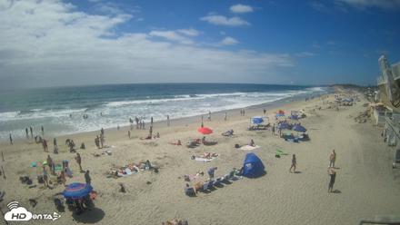 17th St. Del Mar Beach - 4K NW View Live Cam - Jun 28, 2026, 2:54pm PDT