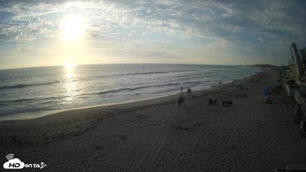 17th St. Del Mar Beach - 4K NW View Live Cam - Jun 23, 2026, 6:58pm PDT