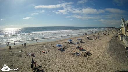 17th St. Del Mar Beach - 4K NW View Live Cam - May 30, 2026, 4:52pm PDT