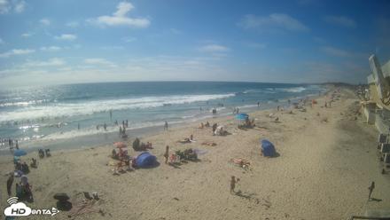 17th St. Del Mar Beach - 4K NW View Live Cam - Jun 12, 2026, 4:14pm PDT