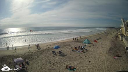 17th St. Del Mar Beach - 4K NW View Live Cam - Jun 6, 2026, 5:22pm PDT