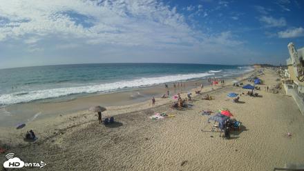 17th St. Del Mar Beach - 4K NW View Live Cam - Sep 20, 2026, 3:36pm PDT