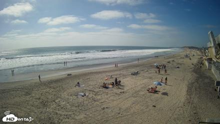 17th St. Del Mar Beach - 4K NW View Live Cam - Jun 1, 2026, 4:14pm PDT