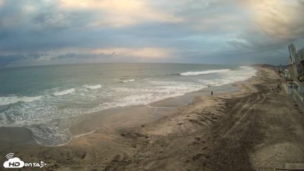 17th St. Del Mar Beach - 4K NW View Live Cam - Oct 21, 2026, 5:47pm PDT