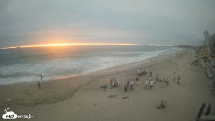 17th St. Del Mar Beach - 4K NW View Live Cam - Jun 27, 2026, 7:37pm PDT