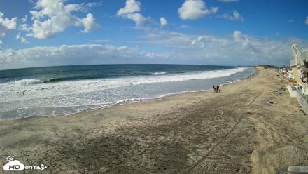 17th St. Del Mar Beach - 4K NW View Live Cam - Oct 12, 2026, 2:54pm PDT