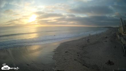 17th St. Del Mar Beach - 4K NW View Live Cam - Jun 11, 2026, 7:40pm PDT