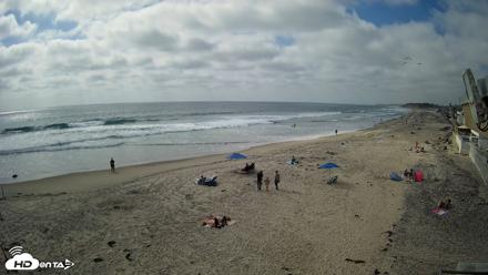 17th St. Del Mar Beach - 4K NW View Live Cam - May 21, 2026, 4:10pm PDT