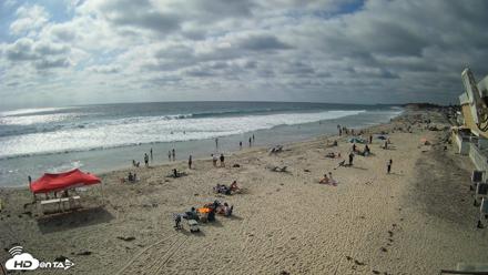 17th St. Del Mar Beach - 4K NW View Live Cam - May 23, 2026, 4:39pm PDT