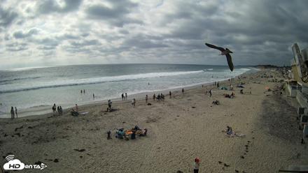 17th St. Del Mar Beach - 4K NW View Live Cam - May 23, 2026, 5:04pm PDT