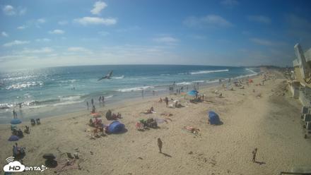 17th St. Del Mar Beach - 4K NW View Live Cam - Jun 12, 2026, 4:13pm PDT