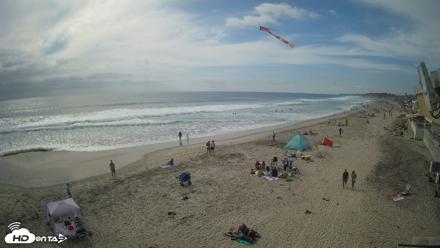 17th St. Del Mar Beach - 4K NW View Live Cam - Jun 6, 2026, 4:42pm PDT