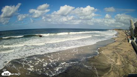 17th St. Del Mar Beach - 4K NW View Live Cam - Oct 12, 2026, 11:16am PDT
