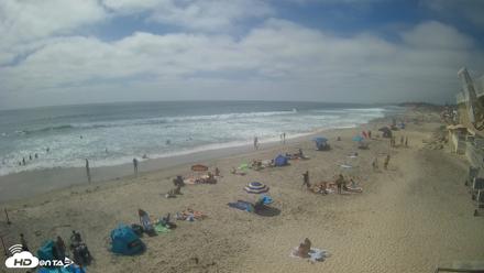17th St. Del Mar Beach - 4K NW View Live Cam - Jun 10, 2026, 3:18pm PDT