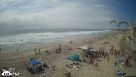 17th St. Del Mar Beach - 4K NW View Live Cam - Jun 5, 2026, 3:26pm PDT